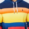 Mehrfarbiger Ralph Lauren Color Block Hoodie für Herren