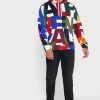 Mehrfarbiger Ralph Lauren Color Block Hoodie für Herren