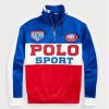 Mehrfarbiges Fleece-Sweatshirt für Herren von Ralph Lauren Polo Sport