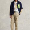 Navy Multicolor Herren Ralph Lauren Windblockierende Hybridjacken