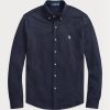 Navyblaue Ralph Lauren Featherweight Mesh-Hemden für Herren