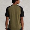 Olivgrüne Poloshirts für Herren von Ralph Lauren in Slim Fit