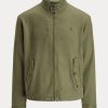 Olivgrüne Ralph Lauren Jacken aus Leinenmischung mit Fischgrätenmuster für Herren Olivgrüne Ralph Lauren Jacken aus Leinenmischung mit Fischgrätenmuster für Herren