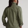 Olivgrüne Ralph Lauren Stretch-Ripstop-Utility-Anzugjacken für Herren