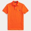 Orange Poloshirts „The Iconic Mesh“ von Ralph Lauren für Herren