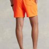 Orangefarbene Badeshorts „Traveller“ von Ralph Lauren für Herren