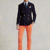 Orangefarbene Stretch-Chinohose im Slim Fit von Ralph Lauren für Herren