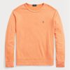 Orangefarbenes Ralph Lauren Spa Terry-Sweatshirt für Herren