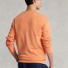 Orangefarbenes Ralph Lauren Spa Terry-Sweatshirt für Herren