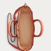 Prnt Khaki Mjcqrd/Portsid Damen Ralph Lauren Monogram Jacquard Medium Tyler Tote Bags