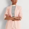 Rosa Georgette-Blazer von Ralph Lauren für Damen