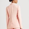 Rosa Georgette-Blazer von Ralph Lauren für Damen