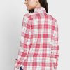 Rosa karierte Button-Down-Hemden von Ralph Lauren für Damen