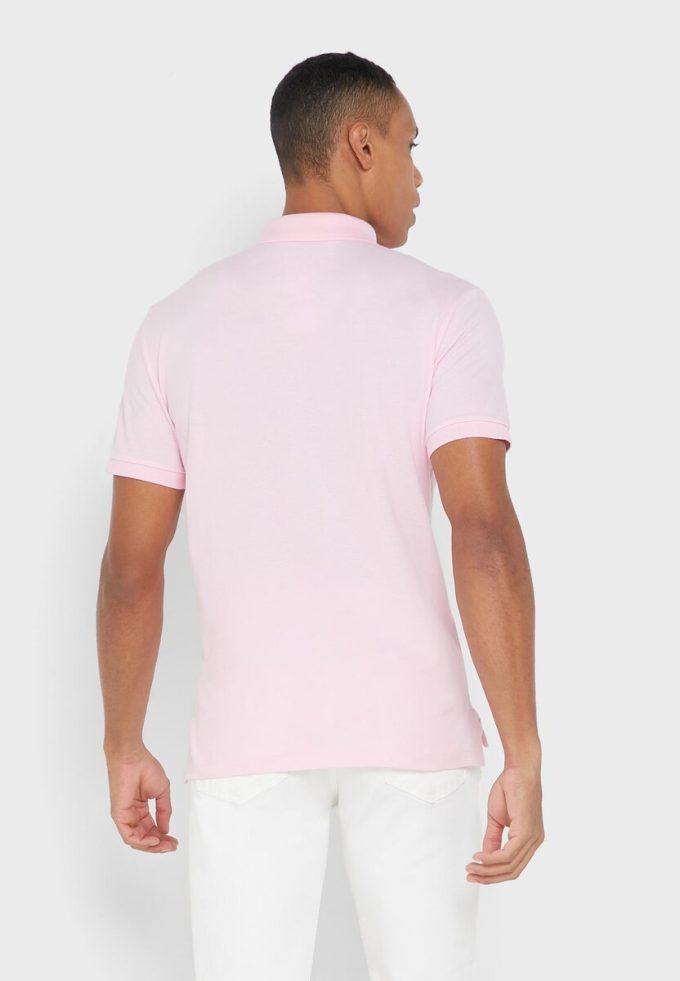 Rosa Ralph Lauren Essential Poloshirts für Herren