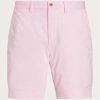Rosa Ralph Lauren Stretch-Chinoshorts mit gerader Passform für Herren