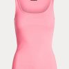 Rosa Ralph Lauren Tanktops aus Baumwollmischung für Damen