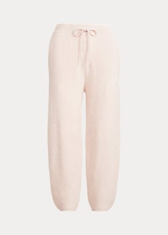 Rosafarbene Schlupfhose aus Kaschmir von Ralph Lauren für Damen