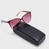 Rote Damen-Wayfarer-Sonnenbrille Ralph Lauren 0Ra5281U