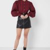 Rote Ralph Lauren Button-Down-Oberteile für Damen