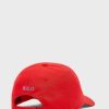 Rote Ralph Lauren Essential Curved Peak Hüte für Herren