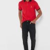 Rote Ralph Lauren Essential T-Shirts für Herren