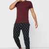 Rote Ralph Lauren Herren-T-Shirts mit Rundhalsausschnitt im 3er-Pack