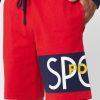 Rote Shorts mit Ralph Lauren-Logo für Herren