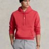 Roter Ralph Lauren Doppelstrick-Hoodie für Herren