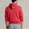 Roter Ralph Lauren Doppelstrick-Hoodie für Herren