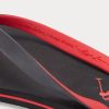 Schwarz / Rot Ralph Lauren Bolt Pony Flip Flops für Herren