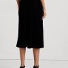 Schwarze A-Linien-Röcke aus Samt von Ralph Lauren für Damen