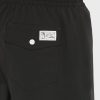 Schwarze Badeshorts mit Kordelzug für Herren von Ralph Lauren