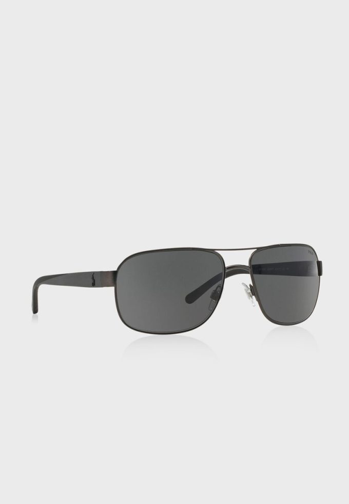 Schwarze übergroße Sonnenbrille 0Ph3093 für Herren von Ralph Lauren