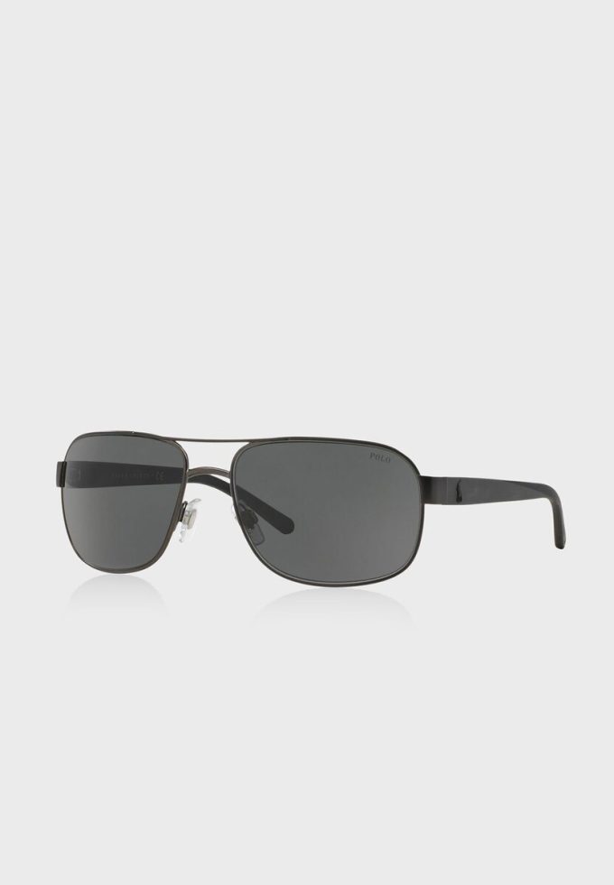 Schwarze übergroße Sonnenbrille 0Ph3093 für Herren von Ralph Lauren
