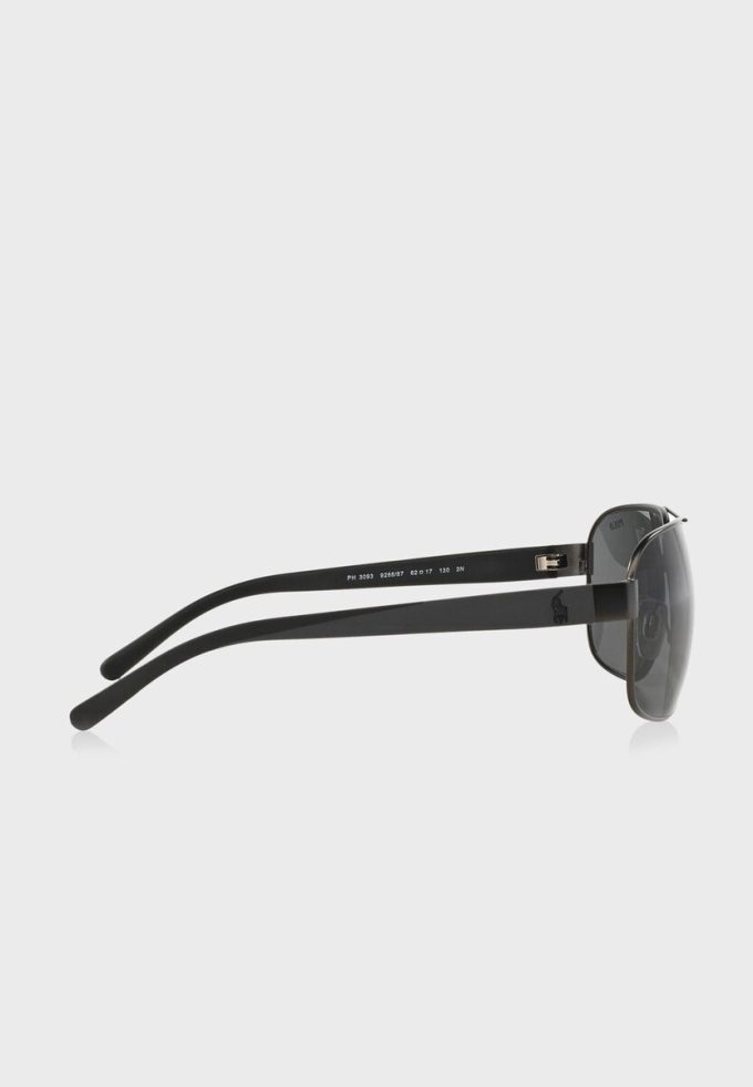 Schwarze übergroße Sonnenbrille 0Ph3093 für Herren von Ralph Lauren