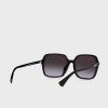 Schwarze übergroße Sonnenbrille 0Ra5291U für Damen von Ralph Lauren