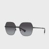Schwarze übergroße Sonnenbrille Ralph Lauren 0Ra4138 für Damen