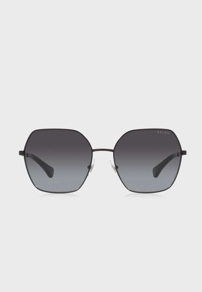 Schwarze übergroße Sonnenbrille Ralph Lauren 0Ra4138 für Damen