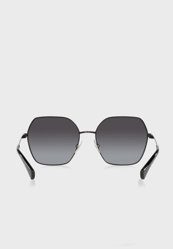 Schwarze übergroße Sonnenbrille Ralph Lauren 0Ra4138 für Damen