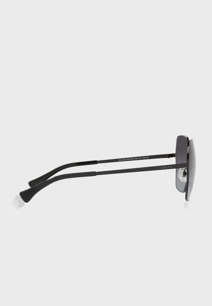 Schwarze übergroße Sonnenbrille Ralph Lauren 0Ra4138 für Damen