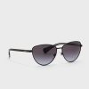 Schwarze Damen-Pilotensonnenbrille Ralph Lauren 0Ra4134