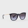 Schwarze Damen Ralph Lauren 0Ra5280 Wayfarers Sonnenbrille