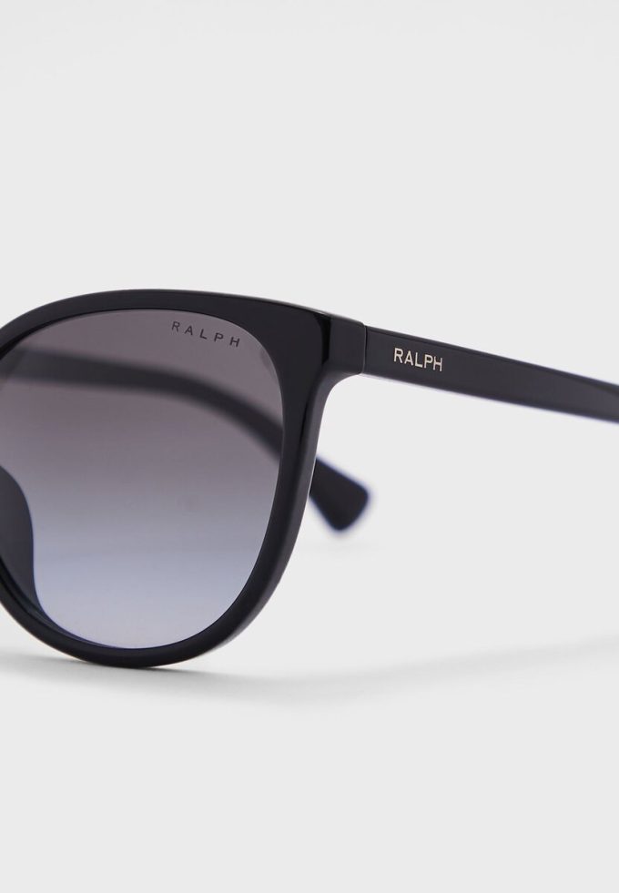 Schwarze Damen Ralph Lauren 0Ra5282U Wayfarer-Sonnenbrille