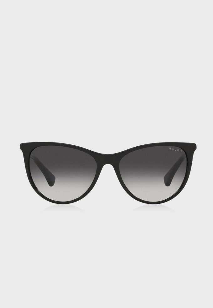 Schwarze Damen Ralph Lauren 0Ra5290 Cat-Eye-Sonnenbrille
