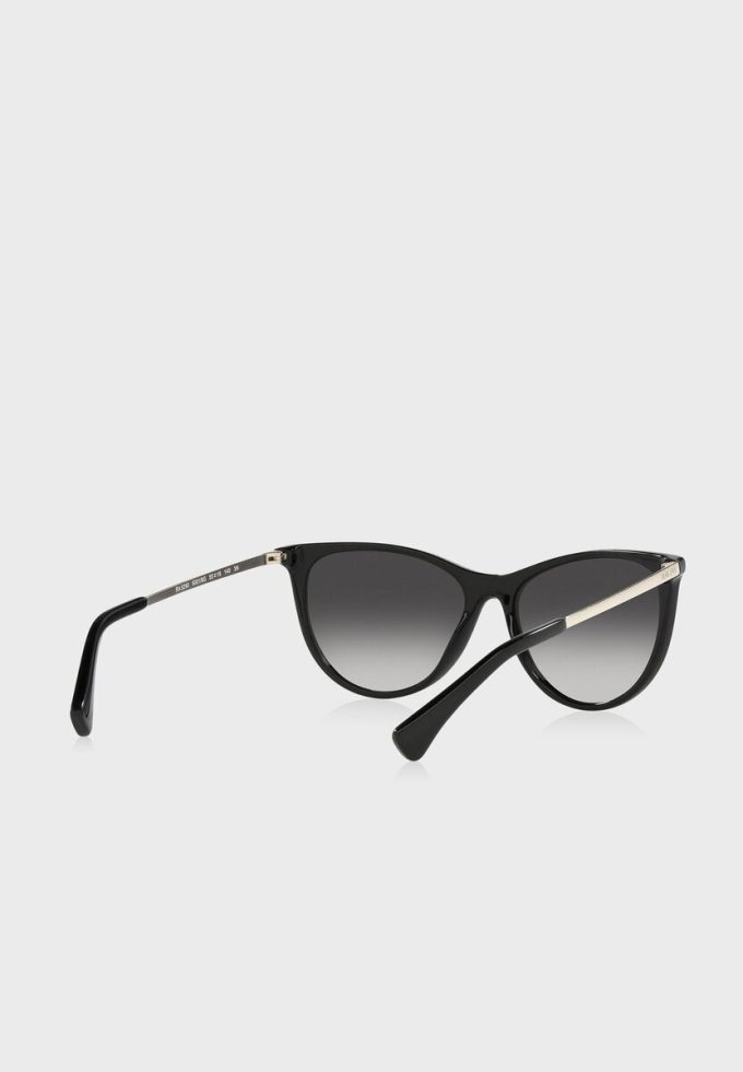 Schwarze Damen Ralph Lauren 0Ra5290 Cat-Eye-Sonnenbrille