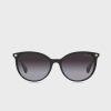 Schwarze Damen Ralph Lauren 0Ra5296 Wayfarer Sonnenbrille