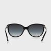 Schwarze Damen-Sonnenbrille „Cat Eye“ von Ralph Lauren 0RA5160
