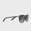 Schwarze Damen-Sonnenbrille „Cat Eye“ von Ralph Lauren 0RA5160