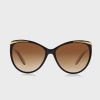 Schwarze Damen-Sonnenbrille „Ralph Lauren 0RA5150 Cat-Eye“