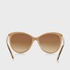 Schwarze Damen-Sonnenbrille „Ralph Lauren 0RA5150 Cat-Eye“